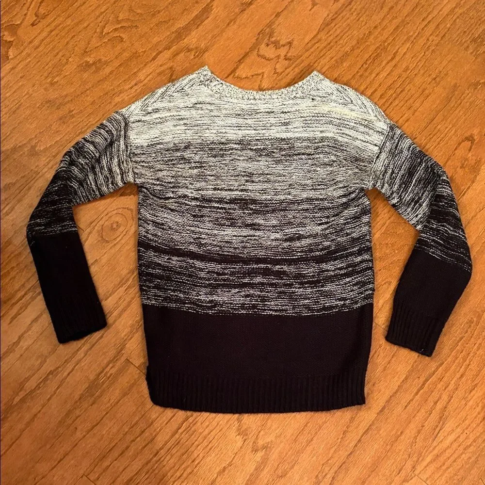 Active USA size medium sweater, white, and black and gray very soft